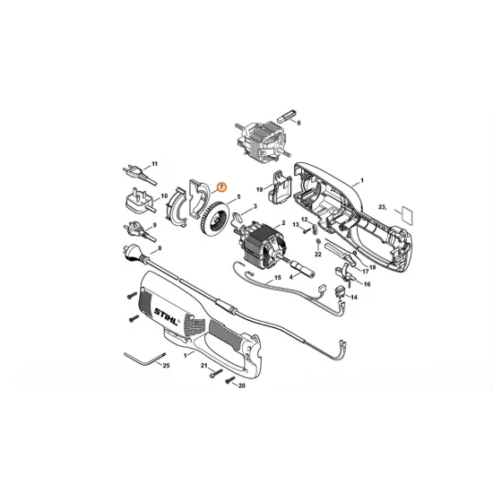 STIHL  Prowadnik powietrza 6440 602 2200